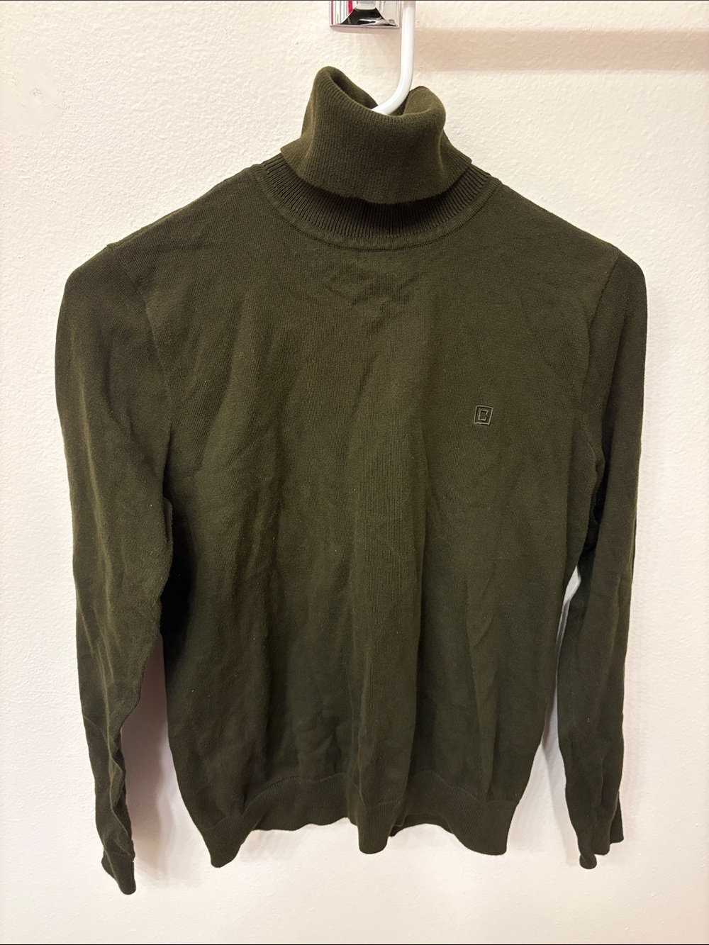Chaps Dark Brown Turtleneck Sweater